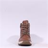 Rieker Wool Cuff Lace And Zip Ankle Boot - Brown